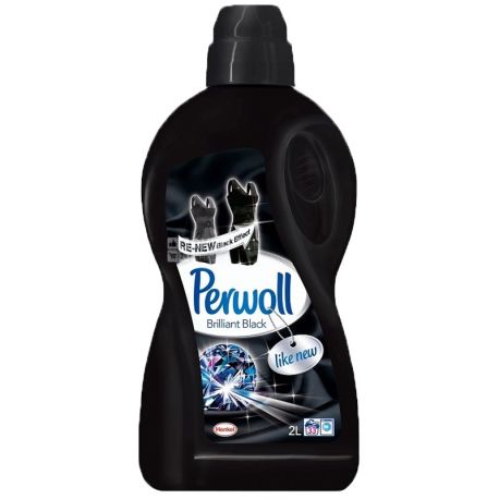 Perwoll, 2 л, гель для стирки тёмного белья, Brilliant Black