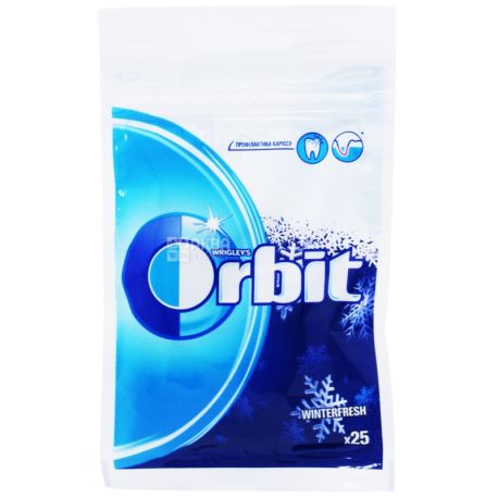 Orbit, 35 g, chewing gum, Winterfresh