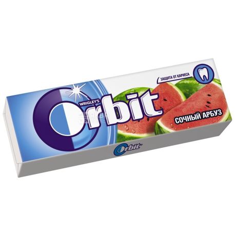 Orbit, 14 g, chewing gum, juicy watermelon