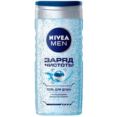 Nivea Men, 250 мл, Гель для душа, Заряд чистоты