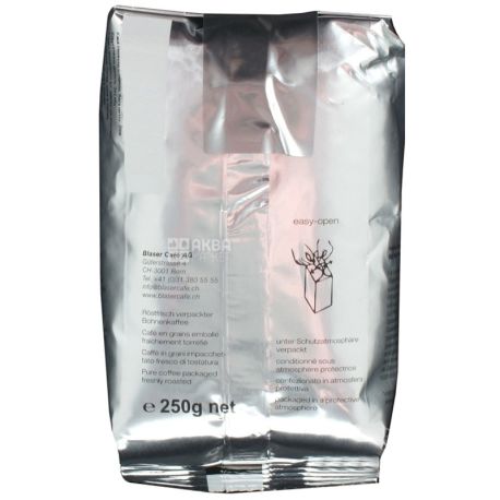 BlaserCafe, Ethiopia Sidamo, 250 г, Кава Блазер, Ефіопія, середньо-темного обсмаження, в зернах