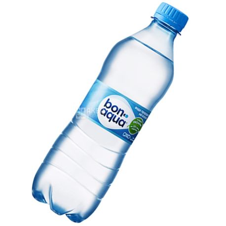 BonAqua, 0,5 л, БонАква, Вода мінеральна негазована, ПЕТ