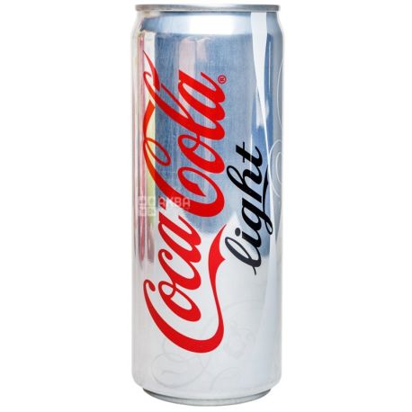 Coca Cola Light, 0.33 L, sweet water, w / w