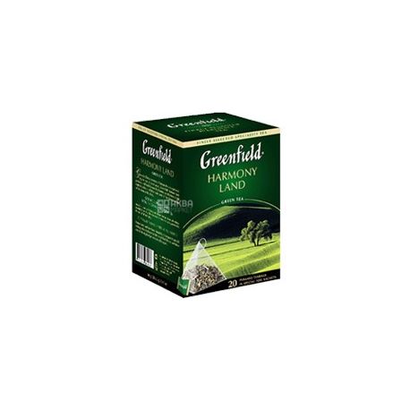Greenfield, Harmony Land, 20 пак., Чай Гринфилд, Гармония земли, зеленый