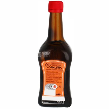 Akura, 230 мл, Уксус рисовый, стекло