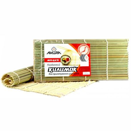 Akura, 27х9 см, коврик для суши, Макиса, м/у