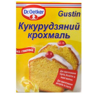 Dr. Oetker, 200 г, крахмал, Кукурузный, Gustin, м/у