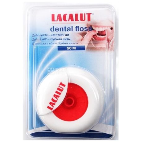 Lacalut, 50 м, зубна нитка