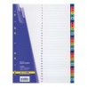 Buromax, 31 шт., цифровий індекс-розділювач, Для реєстраторів, А4, м/у