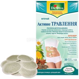 Dr. Фито, Активное пищеварение, 20 пак., Фиточай 