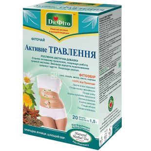Dr. Фито, Активное пищеварение, 20 пак., Фиточай 