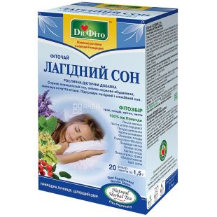 Dr. Фито, Нежный сон, 20 пак., Фиточай