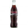 Coca-Cola Zero, 0,25 л, Кока-Кола Зеро, Вода солодка, низькокалорійна, скло