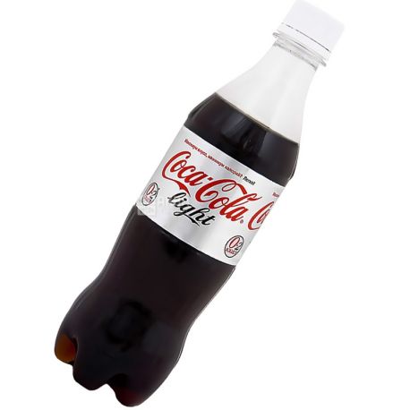 Coca-cola, 0,5 л, солодка вода, Light, ПЕТ