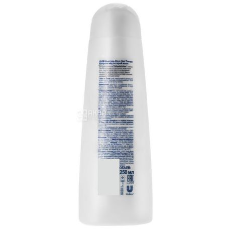 Dove, 250 ml, shampoo, For weak hair, Hair Loss Control, PET