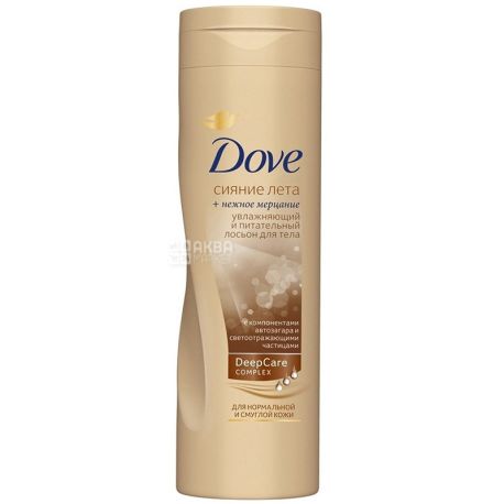 Dove, 250 ml, body lotion, With tanning effect, Summer shine, pet