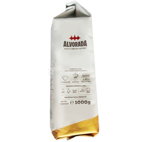 Alvorada IL Caffe Italiano, 1 кг, Кофе в зернах средней обжарки Альворада, купаж