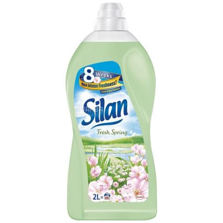 Silan, 2 л, ополіскувач для білизни, Весняна свіжість, ПЕТ