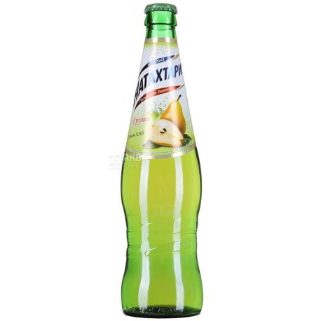 Natakhtari, 0.5 l, sweet water, Pear, glass