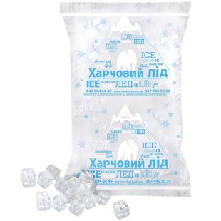 Лед пищевой Кубик, 5 кг, ТМ Полярний лід 