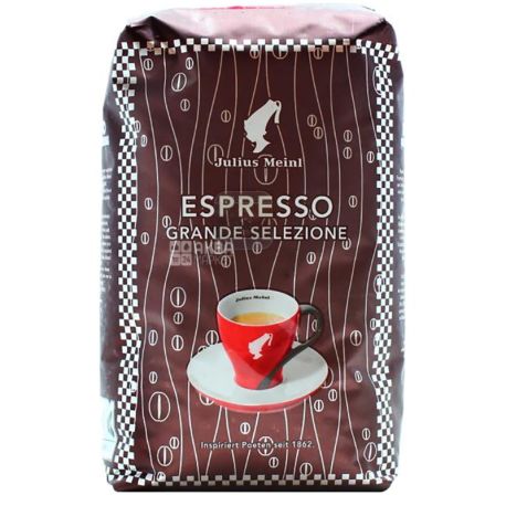 Julius Meinl Espresso Grande Selezione, 500 г, Кофе Юлиус Мейнл Эспрессо, средней обжарки, в зернах