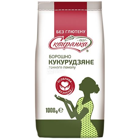Skviryanka, 1 kg, cornmeal, Fine grinding, Gluten-free, m / s