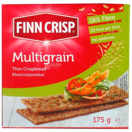 Finn Crisp, 175 г, сухарики, Multigrain, м/у
