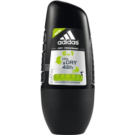 adidas 6 in 1 deodorant review