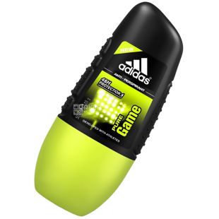 Adidas, 50 мл, дезодорант-антиперспирант, Pure Game Sport Sensations, ПЭТ