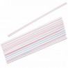 Промтус, Трубочки коктейльні з гофрою, 200 шт., 21 см, кольорові, пластикові