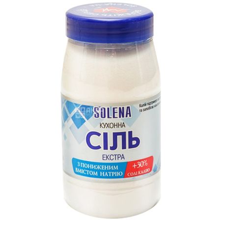 Solena, salt with low sodium and potassium, 700 g
