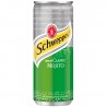 Schweppes Classic Mojito, 0,33 л, Напій газований Класичне мохіто з соком Лайму, Швепс, ж/б