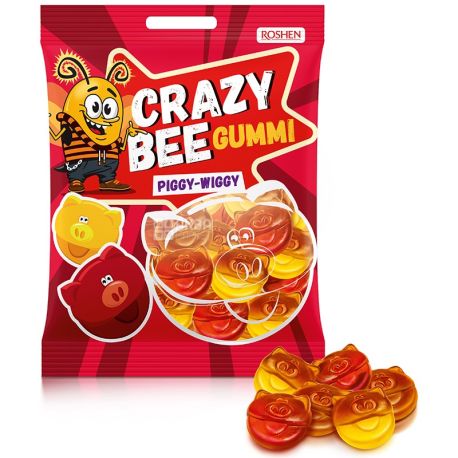 Frutty Jelly Candy Crazy Bee, Roshen | 2.2lbs