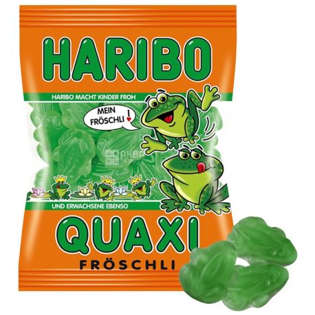 Haribo, 100 g, chewing candy, Frogs, m / y