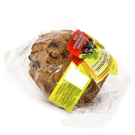 UkrEkoHleb, 200 g, Black currant cake without congenes, With sprouted wheat