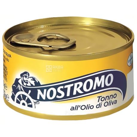 Nostromo, Tonno di oliva, 70 г, Тунец в оливковом масле