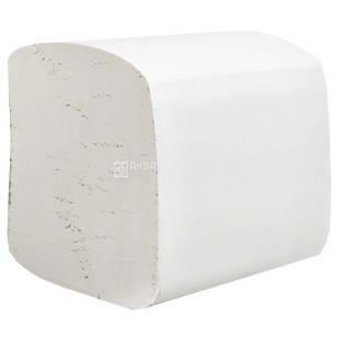 Hostess, 250 аркушів, Туалетний папір Хостесс, Листовий, 2-шаровий, 125х186 мм