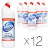 Domestos, Средство для чистки унитаза, Ультра белый, 1 л, Упаковка 12 шт.