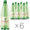 Donat Mg, 1 л, Упаковка 6 шт., Донат, Вода сильногазированная, с магнием, ПЭТ