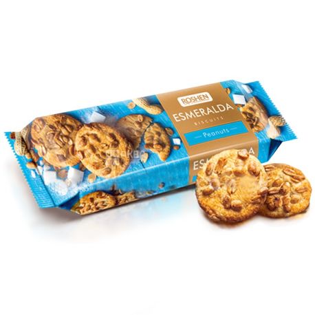 Roshen, Lovita, 150 г, Рошен Ловіта, Печенье с арахисом