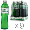 Лужанская Алекс, 0,5 л, Упаковка 9 шт., Вода минеральная газированная, стекло
