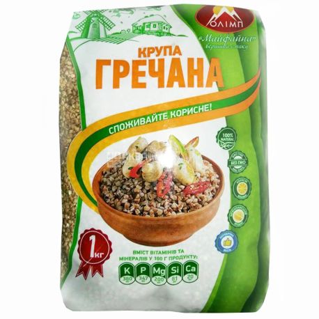 Olympus, 1 kg, grits, quick-cooking buckwheat