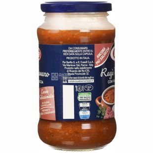 Barilla, 400 г, соус томатный, Ragu Montanaro, С грибами, стекло