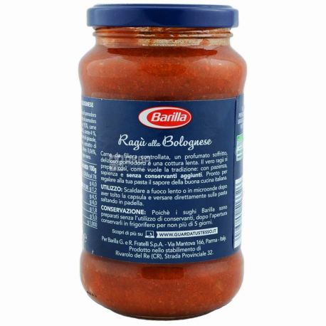 Barilla Ragu alla Bolognese, 400 г, соус для пасты