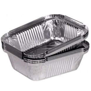 Контейнер из фольги 430 мл, 100 шт., 144х119х40 мм
