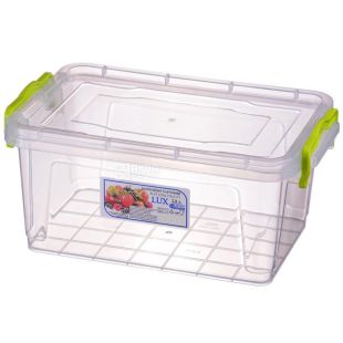 LUX, Контейнер пластиковий №5, 2,8 л, 256х170х117 мм