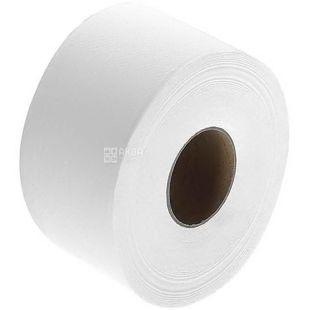 Wellis, 1 рул., Туалетная бумага целлюлозная Велис, двухслойная, 100 м, 909 отрывов, 90х110 мм, на втулке