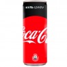 Coca-Cola Zero, Упаковка 12 шт. по 0,33 л, Кока-Кола Зеро, Вода солодка, низькокалорійна, ж/б
