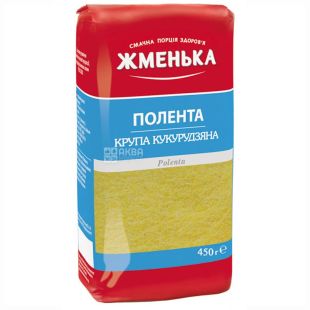 Жменька, Полента, 450 г, Кукурузная крупа