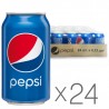 Pepsi-Cola, Упаковка 24 шт. по 0,33 л, Пепсі-Кола, Класична, Вода солодка, ж/б